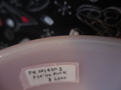 画像3: FK2014003 FireKing ファイヤーキング　チリボウル　ピンク　1950’S