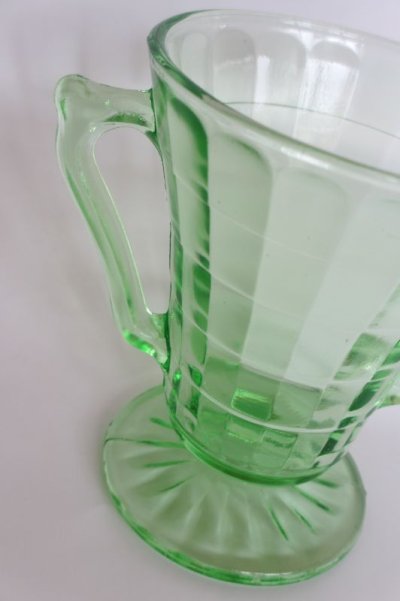 画像1: VZ2015023 デプレッショングラス　シュガー　　パフェ　デプレッションガラス