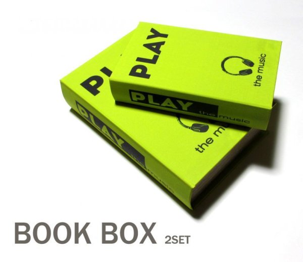 画像1: ブックボックス　シークレットブック　２サイズセット　BOOK BOX　NO!Vintage (1)