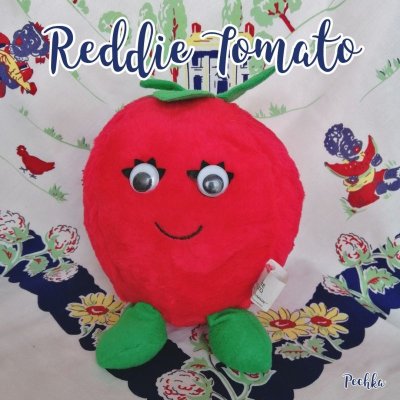 画像1: Del Monte -デルモンテ-PlushDoll ヴィンテージ　Reddie Tomato