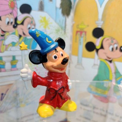 画像2: Vintage　Disney　ヴィンテージ　ディズニー　ミッキーマウス　ファンタジアPVC　