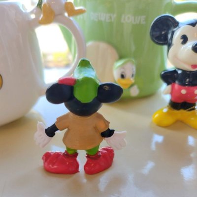 画像3: Vintage　Disney　ヴィンテージ　ディズニー　ミッキーマウス　ロビンフッド　　PVC　ミニフィギュア