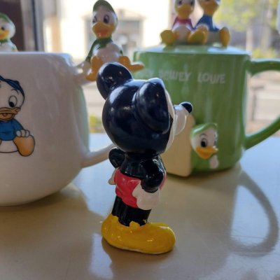 画像3: Vintage　Disney　ヴィンテージ　ディズニー　ミッキーマウス　陶器　ミニフィギュア