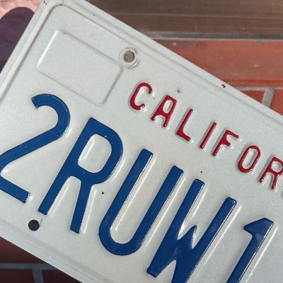 画像1: アメリカ　ライセンスプレート　　ナンバープレート　CALIFORNIA　カルフォルニア