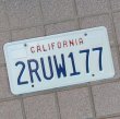 画像3: アメリカ　ライセンスプレート　　ナンバープレート　CALIFORNIA　カルフォルニア (3)