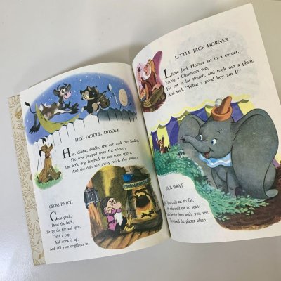 画像3: Vintage　Disney　ヴィンテージ　洋書　Mother Goose　マザーグース　ハードカバー