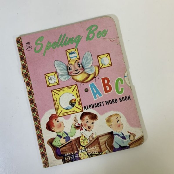 画像1: USA Vintage　ヴィンテージ/1958年　絵本　Spelling Bee　アルファベットワードブック (1)