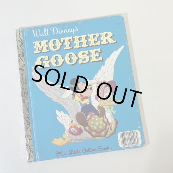 画像1: Vintage　Disney　ヴィンテージ　洋書　Mother Goose　マザーグース　ハードカバー (1)