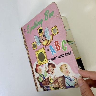画像1: USA Vintage　ヴィンテージ/1958年　絵本　Spelling Bee　アルファベットワードブック