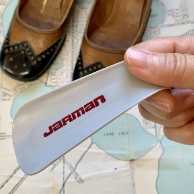 画像1: USA ヴィンテージ 　靴ベラ/シューホーン　プラスチック　Jarman