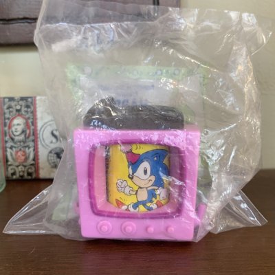 画像1: USA Vinatge　ヴィンテージ　マクドナルド/ハッピーミール　ハッピーバースデートレイン　(5)SONIC スーパーソニック　未使用品1994年