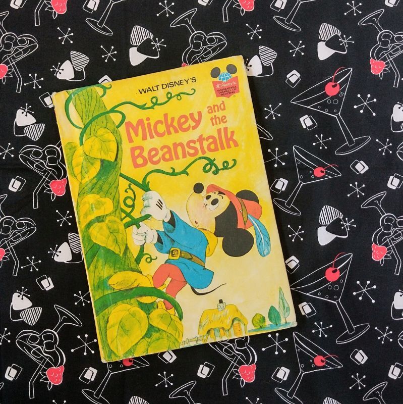 昭和レトロ 年代物 ミッキーのハンカチ ディズニー 満点の - タオル